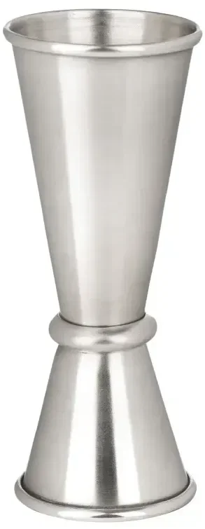 Personalized Tall Stainless Steel Cocktail Jigger — view 2