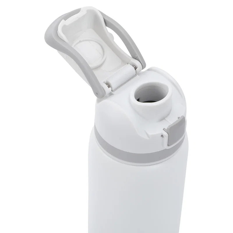 Talus 27 oz dual-drink insulated bottle imprint area, custom branded promotional water bottle