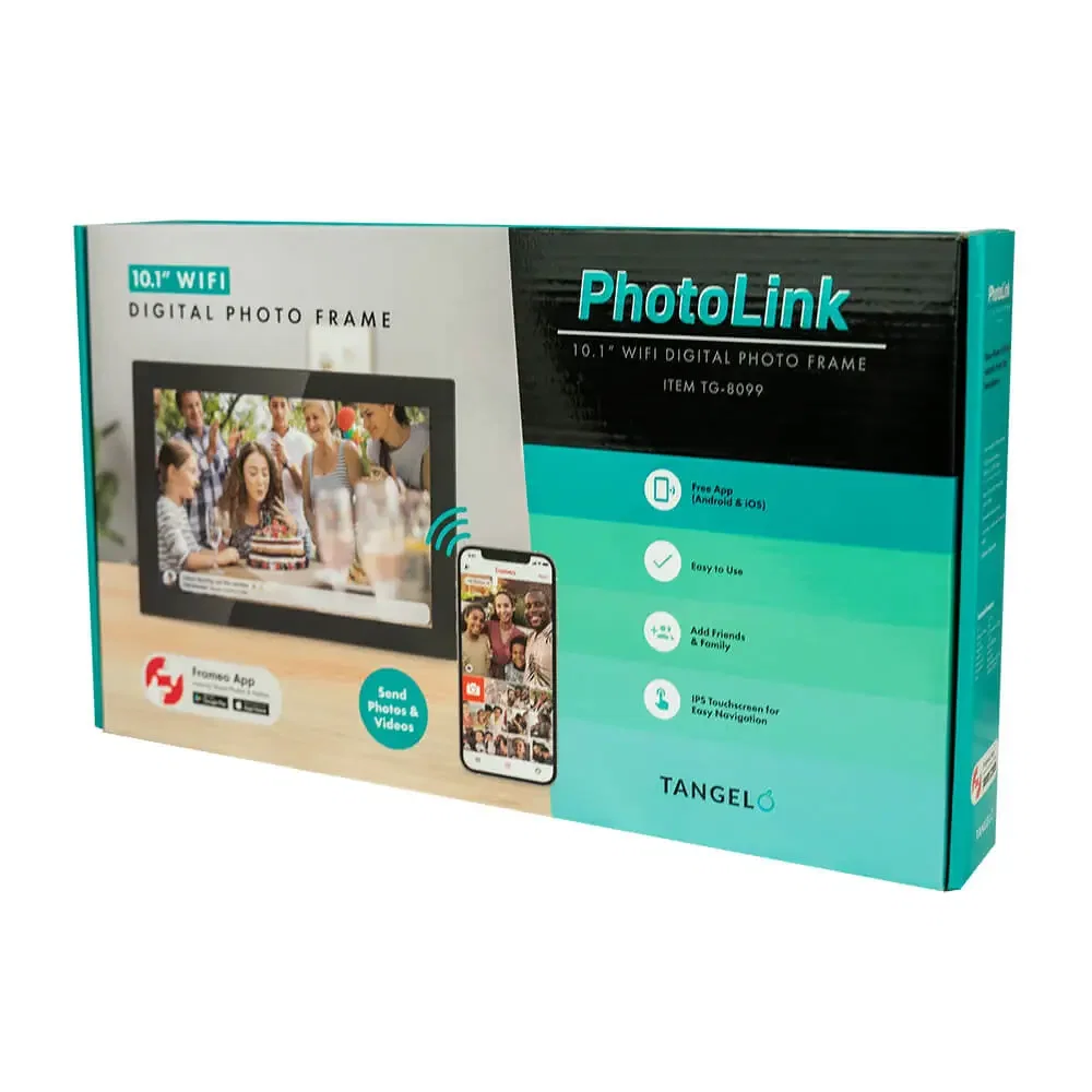 Tangelo Linkview 10.1" Wifi Digital Photo Frame — view 3