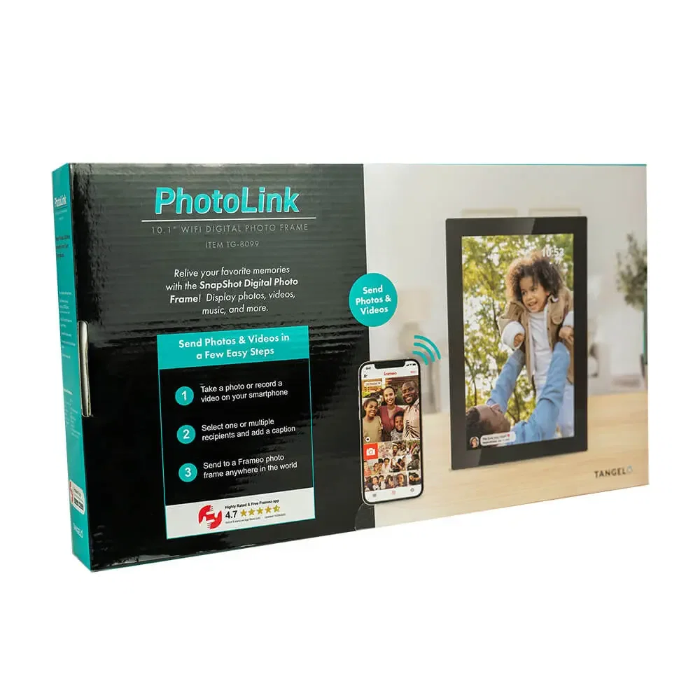 Tangelo Linkview 10.1" Wifi Digital Photo Frame — view 4
