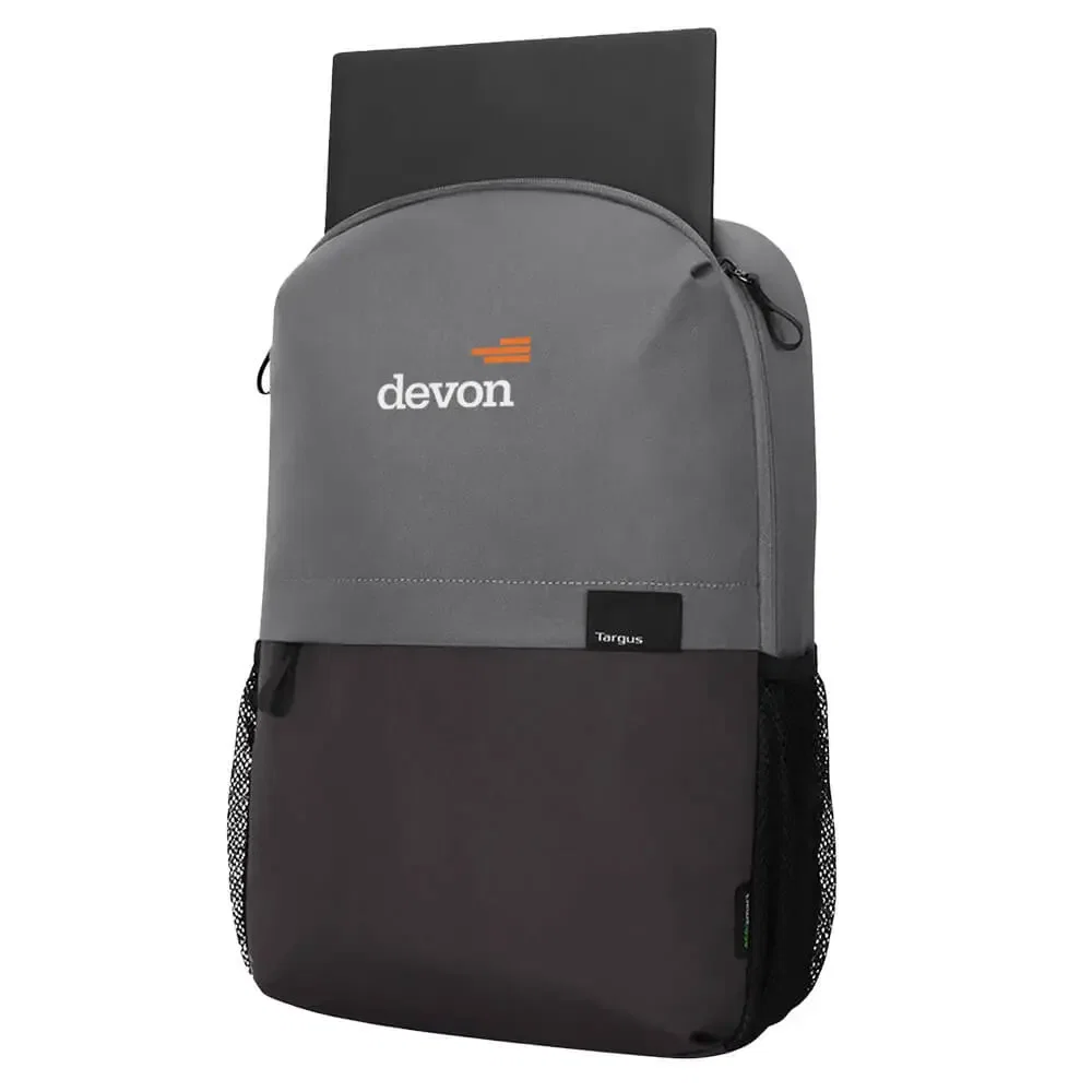 Targus 15.6" Sagano Ecosmart Campus Backpack - Grey — view 2