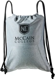 Taroko Chrome Fleece Drawstring Backpack