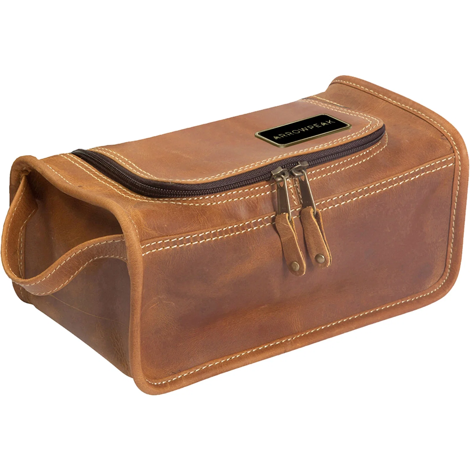 Taylor Falls Leather Travel Kit Bag — view 2