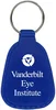 Custom Branded Tear Drop Key Ring in Royal Blue