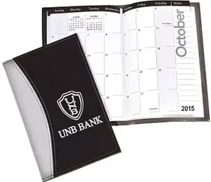 Customized Techno-Style Monthly Planner - Personalized Branded Logo