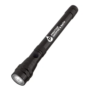 Telescopic Aluminum Flashlight With Magnet