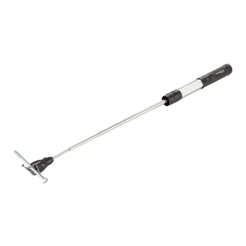 Personalized Telescopic Magnetic COB LED Flashlight with Sidelight