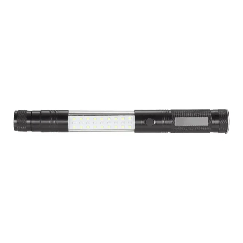 Personalized Telescopic Magnetic COB LED Flashlight with Sidelight — view 3