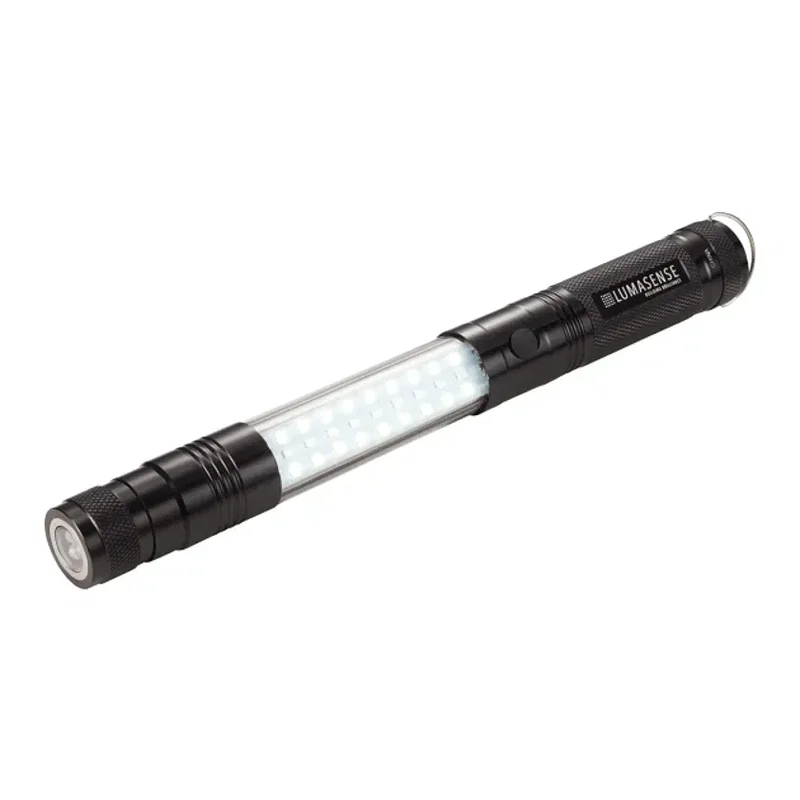 Personalized Telescopic Magnetic COB LED Flashlight with Sidelight — view 5