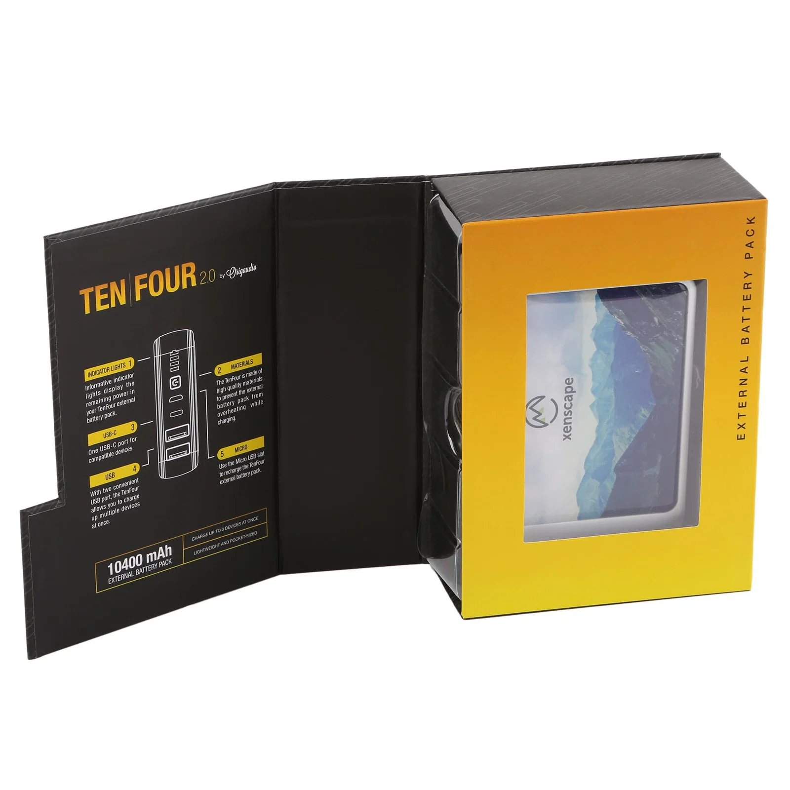 Tenfour™ 2.0 10,400mAh Power Bank — view 7