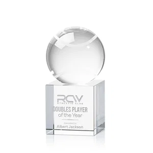 Optical Crystal Tennis Ball Award