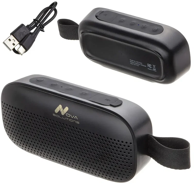 Tenor IPX5 Waterproof Wireless Speaker, a custom branded promotional Bluetooth speaker, front view