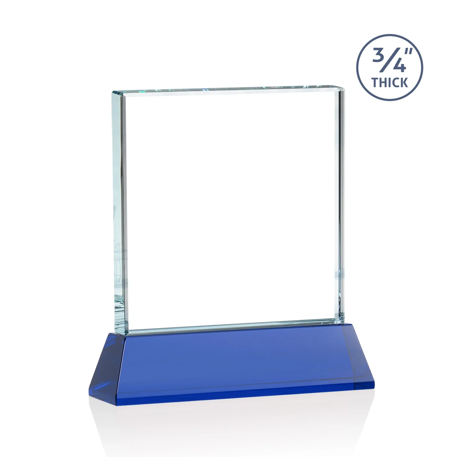 Branded Starfire Crystal Award with Decoration on Base and Crystal, awards, with your logo for graduation ceremonies