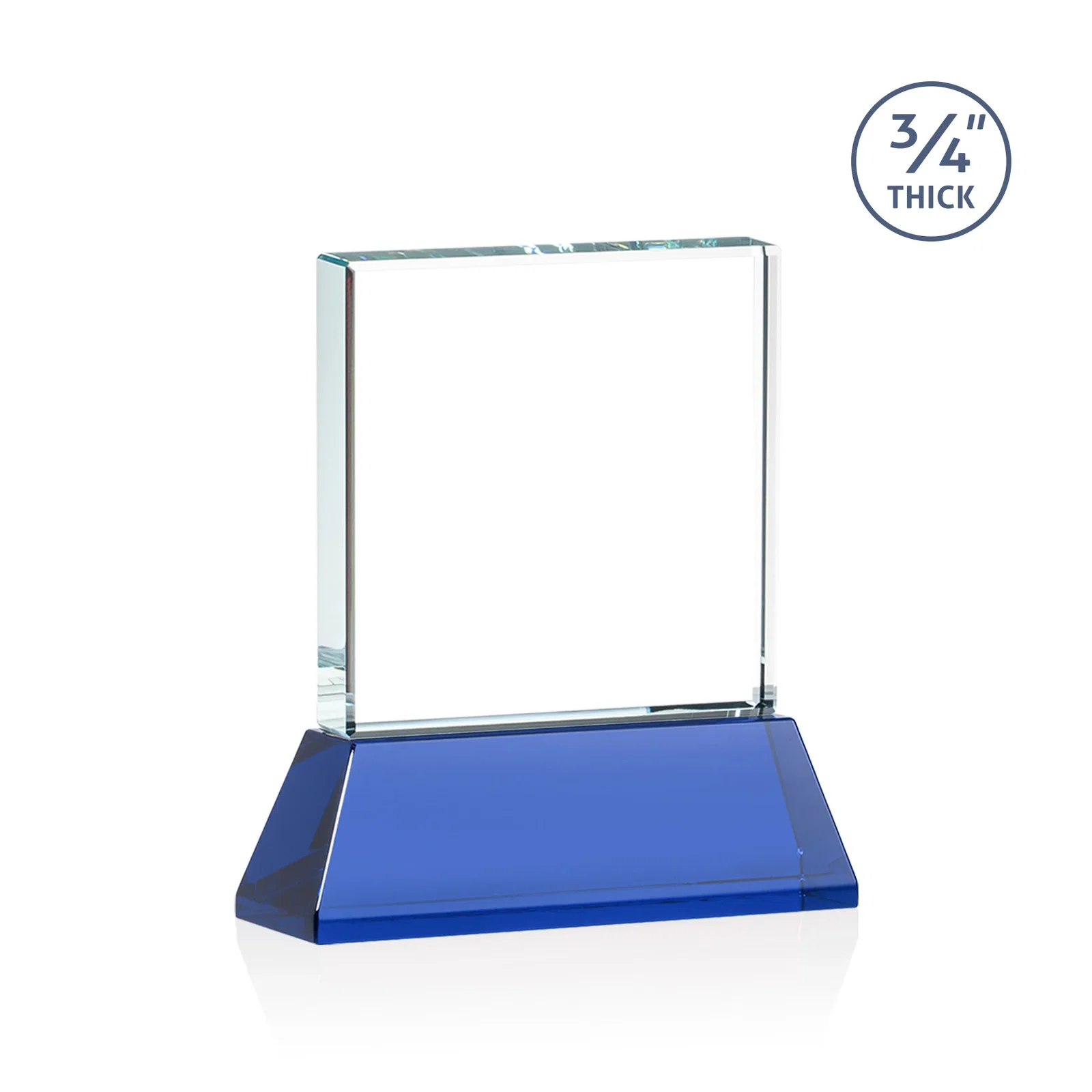Branded Starfire Crystal Award with Decoration on Base and Crystal, awards, with your logo for dealer and partner awards