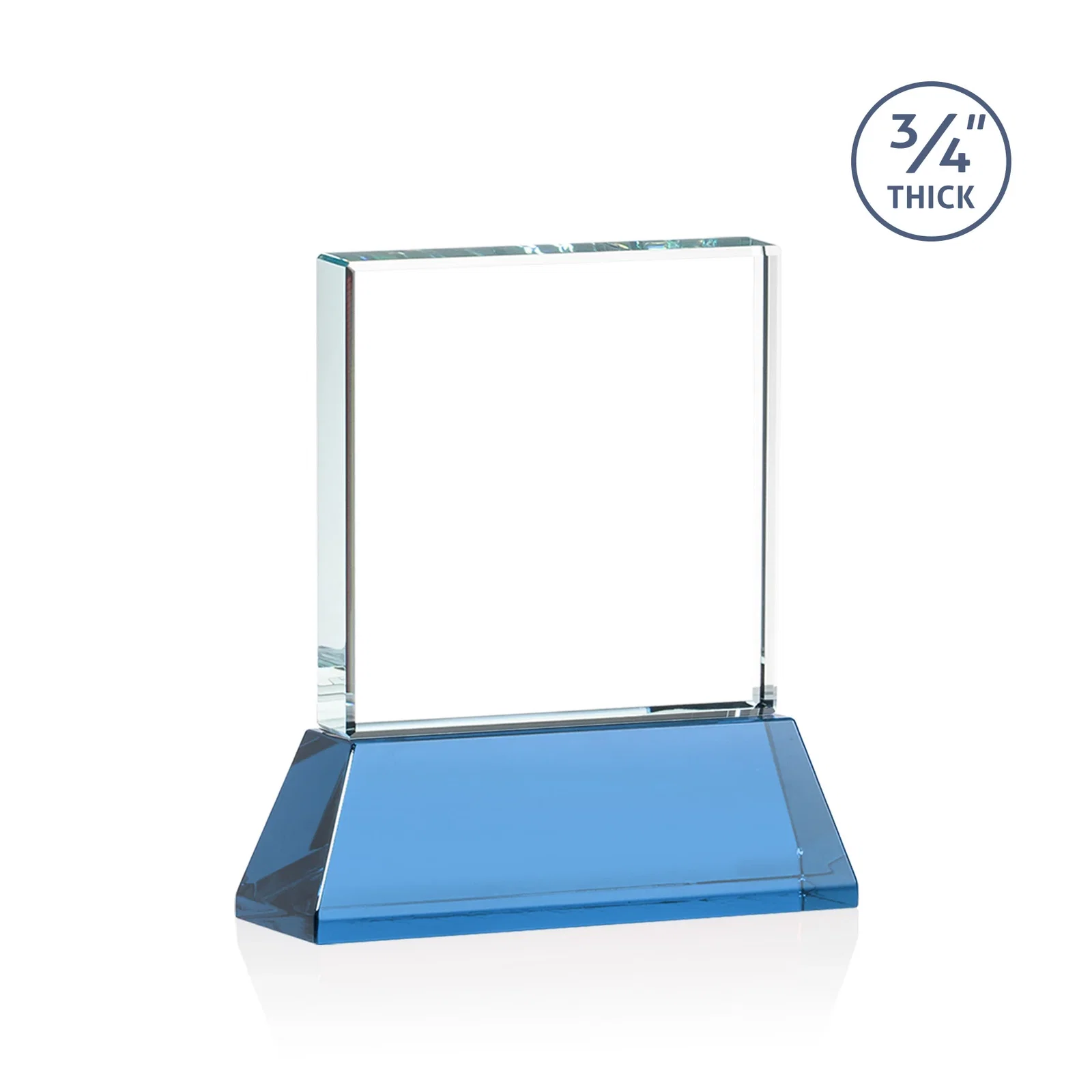 Custom printed Starfire Crystal Award with Decoration on Base and Crystal, awards, with your logo for graduation ceremonies
