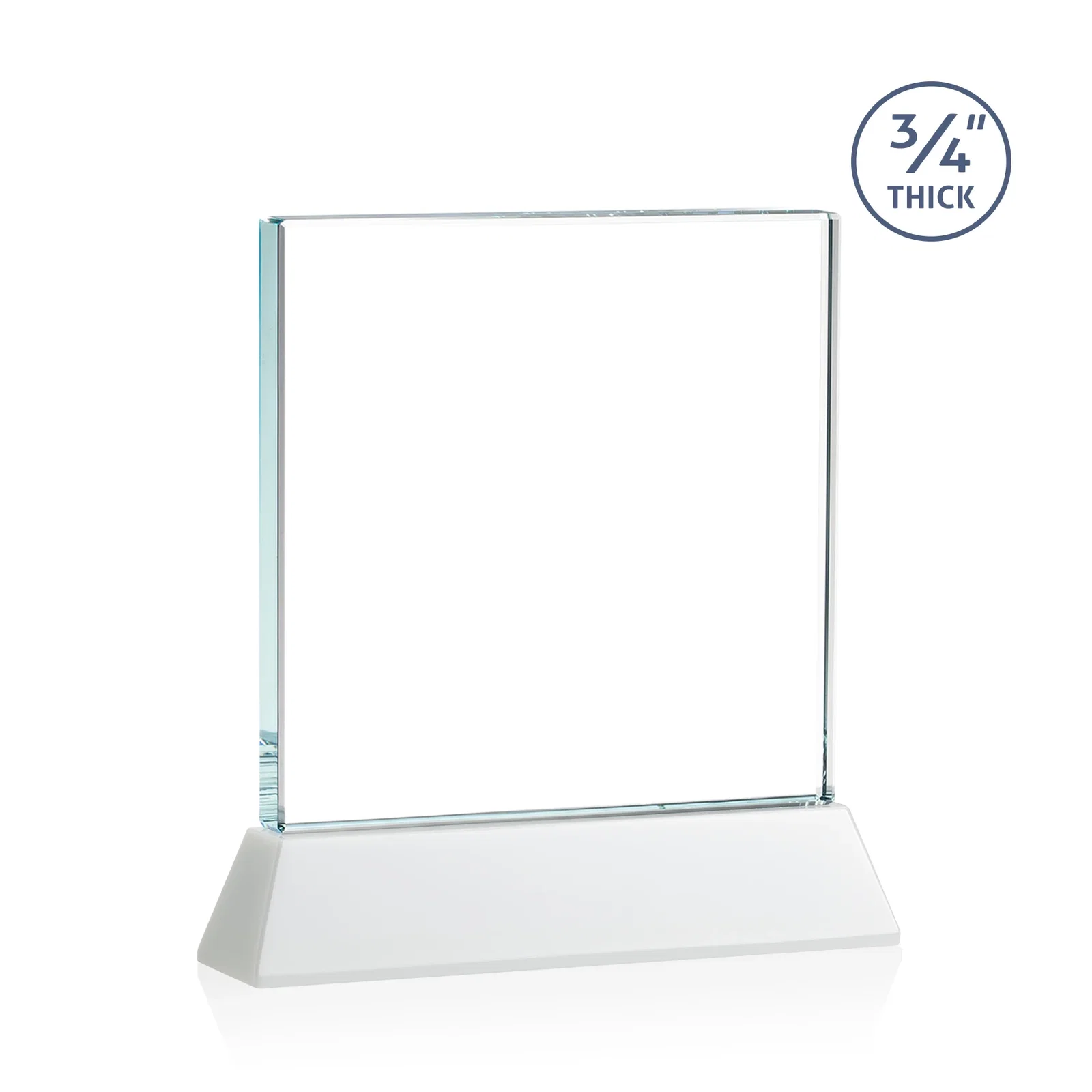 Custom printed Starfire Crystal Award with Decoration on Base and Crystal, awards, with your logo for dealer and partner awards