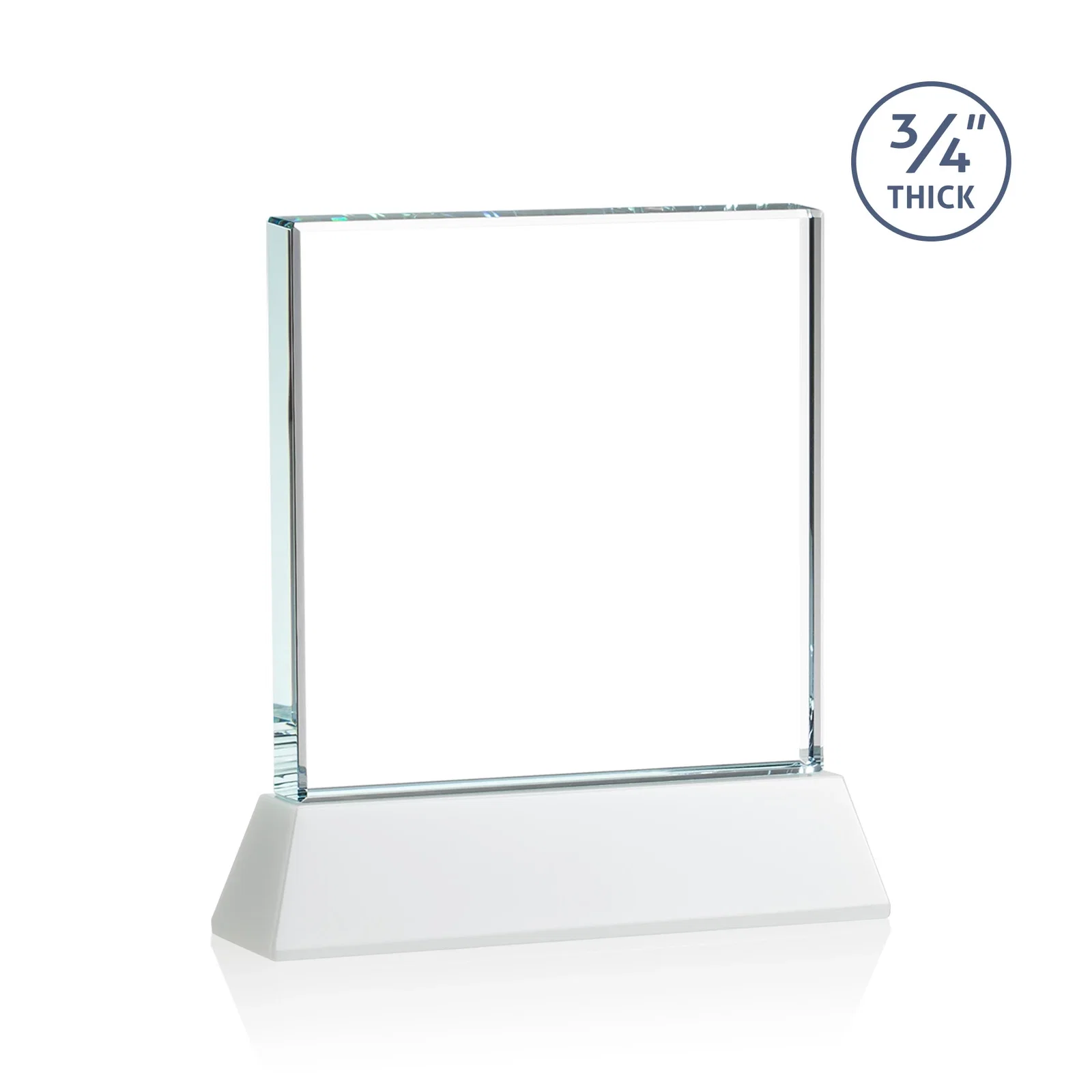 Customized Starfire Crystal Award with Decoration on Base and Crystal, awards, with your logo for graduation ceremonies