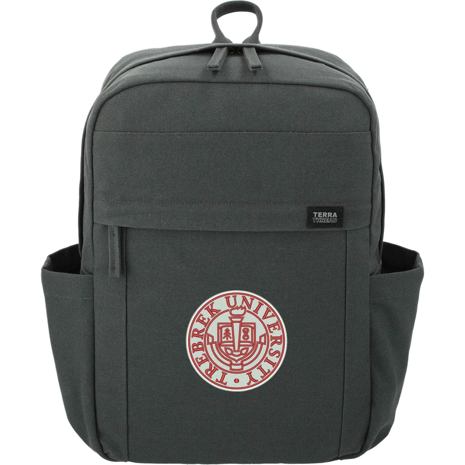 Custom Terra Thread Fairtrade 15" Laptop Backpack — view 16