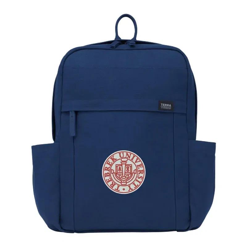 Custom Terra Thread Fairtrade 15" Laptop Backpack — view 9