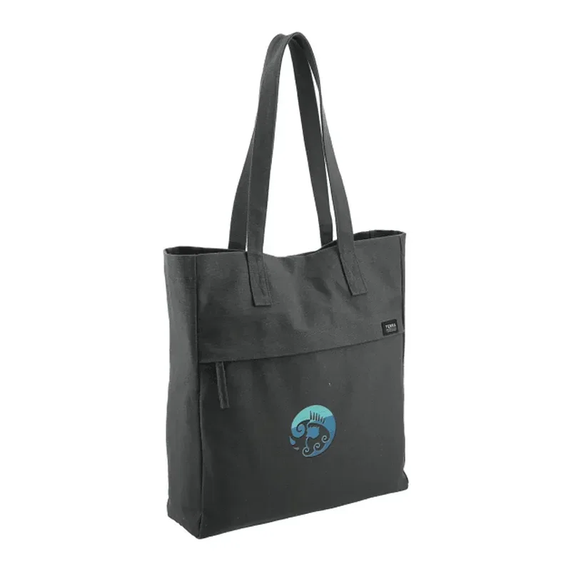 Custom Terra Thread Fairtrade Executive Work Tote — view 17