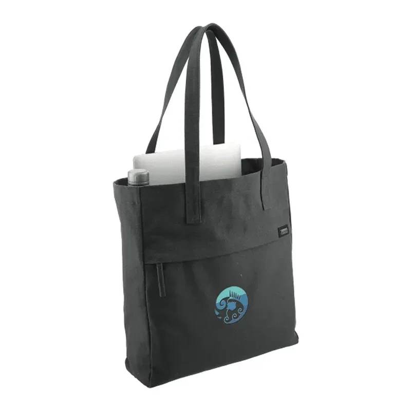 Custom Terra Thread Fairtrade Executive Work Tote — view 18