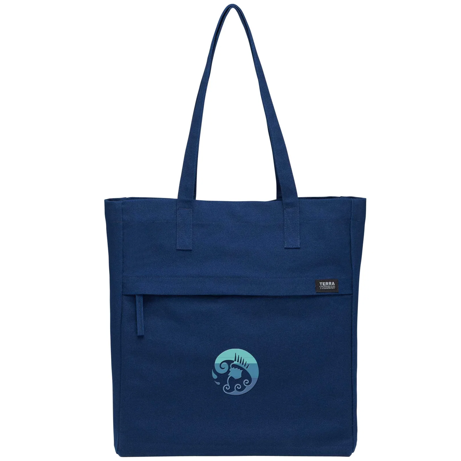 Custom Terra Thread Fairtrade Executive Work Tote — view 27