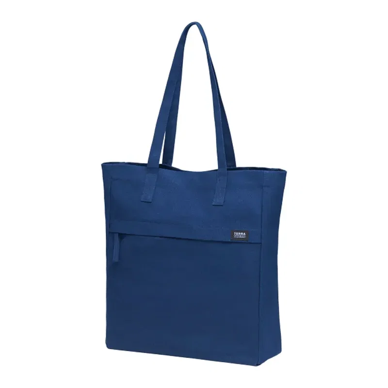 Custom Terra Thread Fairtrade Executive Work Tote — view 3