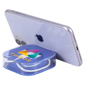 Tetra 4-in-1 Charging Cable With Recycled ABS Case & Built-In Phone Stand