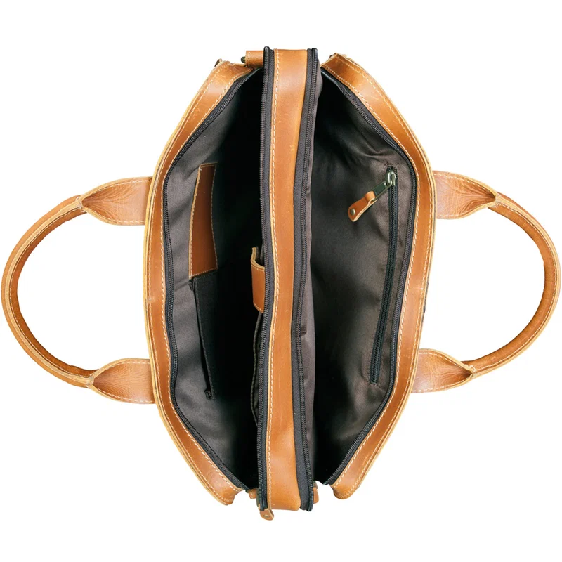 Texas Canyon Leather Briefcase — view 2