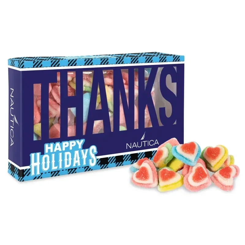 Thanks Die Cut Box with Sour Peachy Hearts — view 19