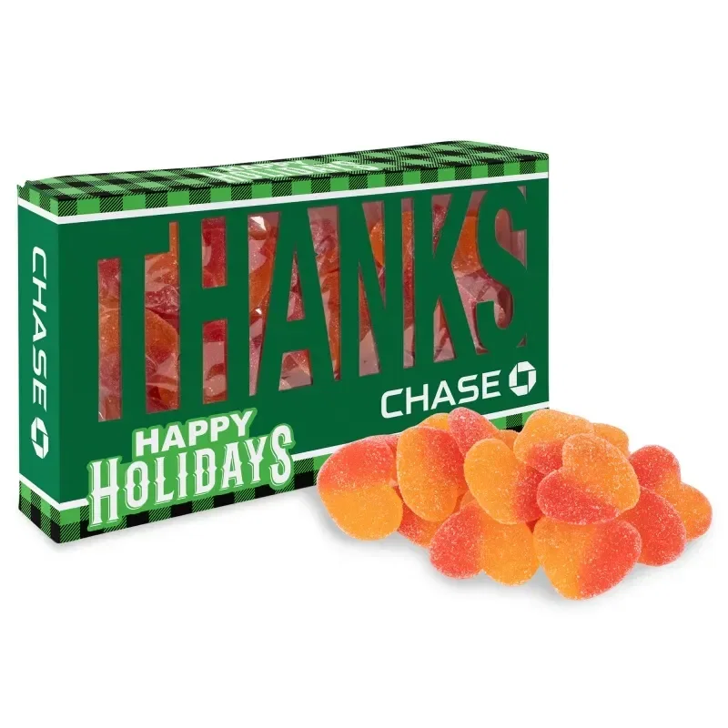 Thanks Die Cut Box with Sour Peachy Hearts — view 5