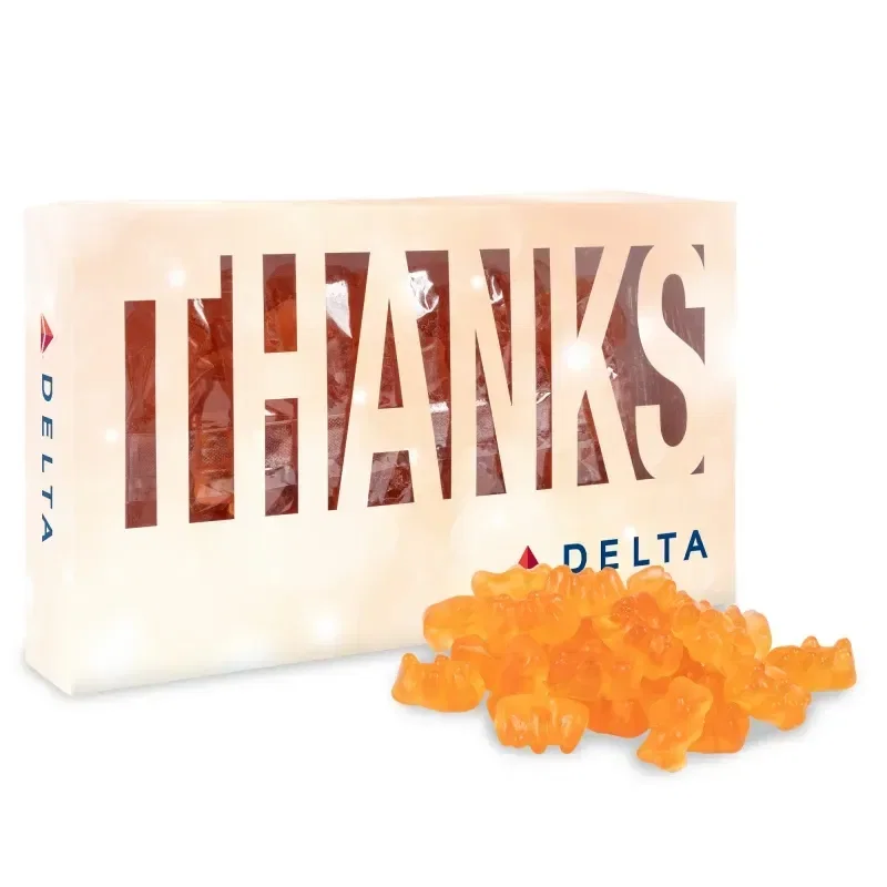 Thanks Die Cut Box with Sour Peachy Hearts — view 9