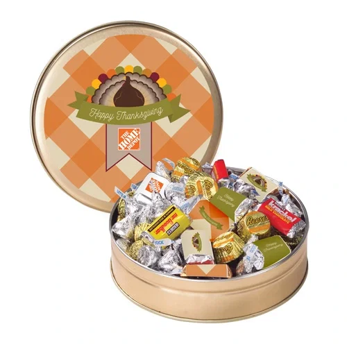 Thanksgiving HERSHEY'S® Chocolate Mix Tin — view 3