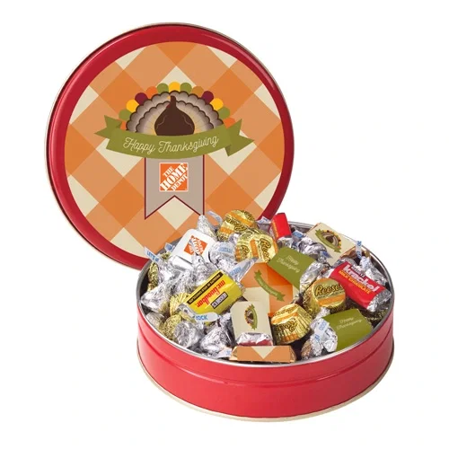 Thanksgiving HERSHEY'S® Chocolate Mix Tin — view 4