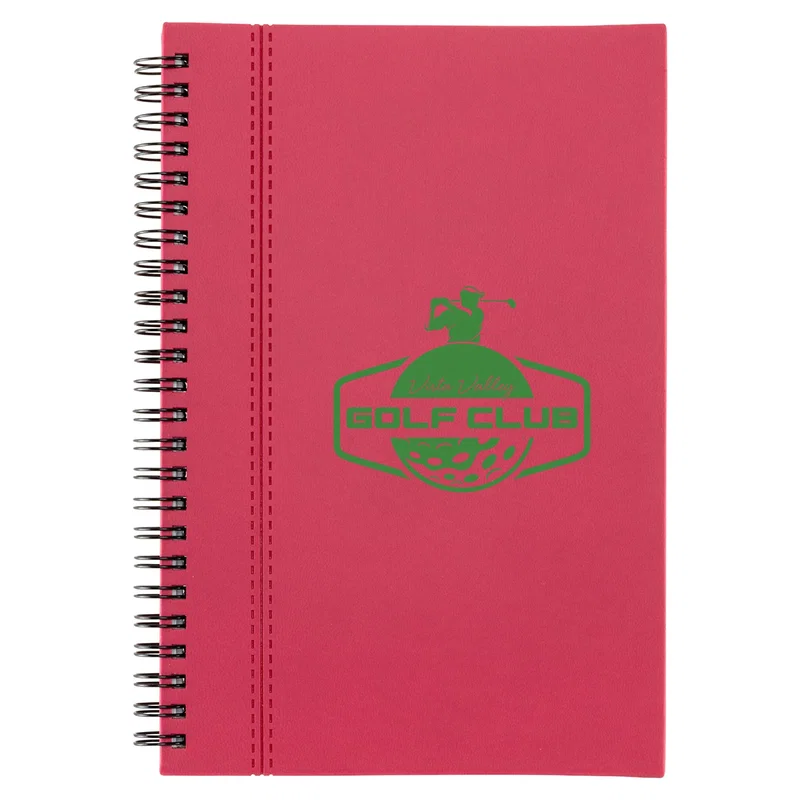 Back cover view of The Ambassador Executive Spiral Journal
