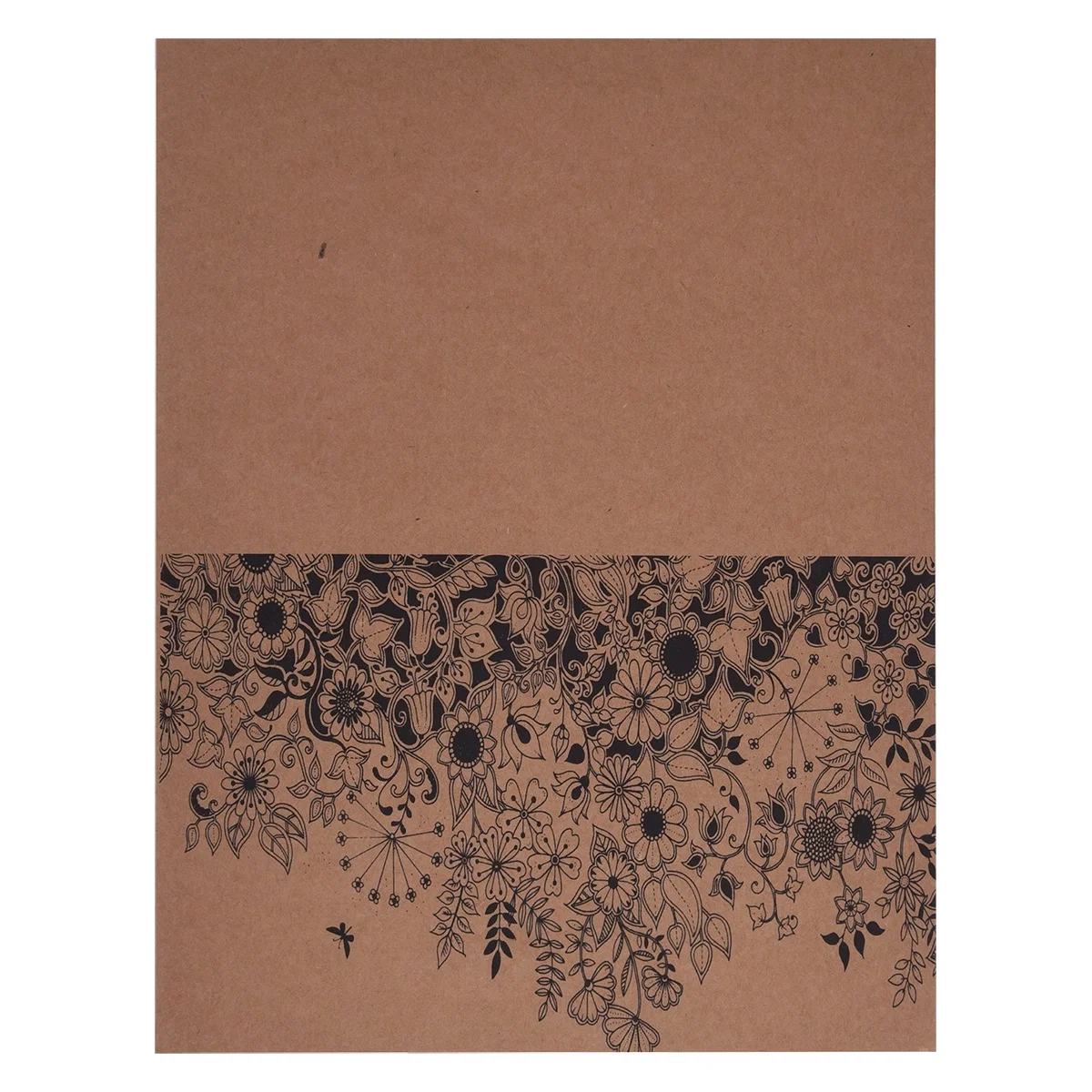 Open pages displaying an intricate line drawing