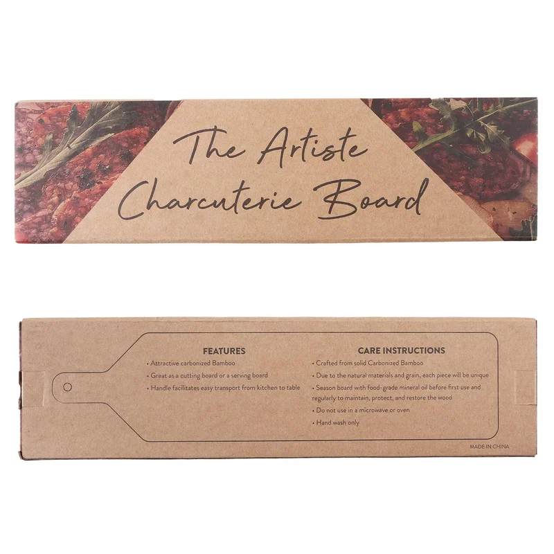 The Artiste Bamboo Charcuterie Board — view 4