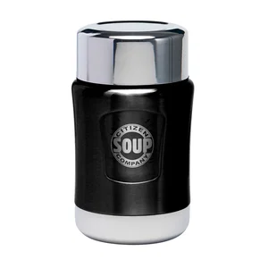 The Camper 17oz Vacuum Food Container, 2.75" x 6.75" x 2.75" Stainless Steel, Laser Engraved