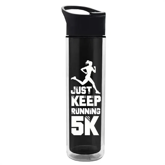 Chiller Double-Wall Insulated Bottle with Pop-Up Lid (16 oz.) — view 2