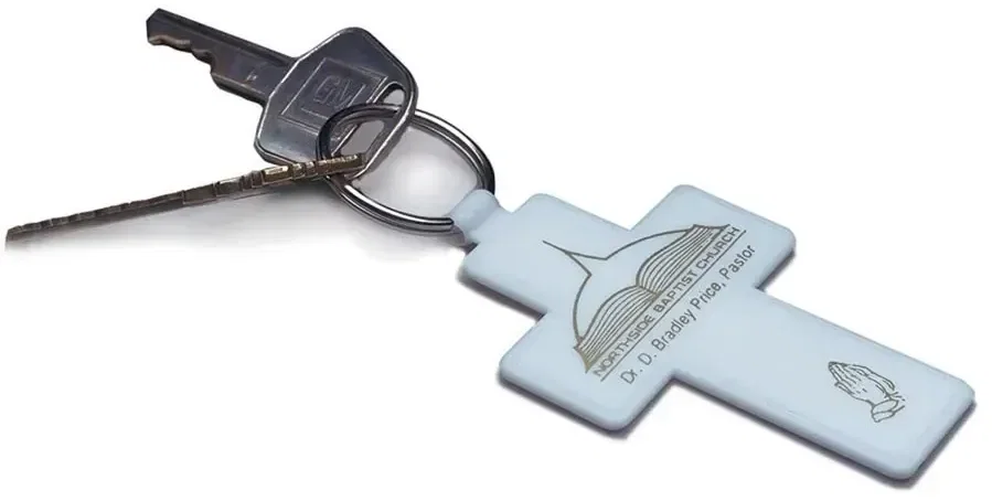 CustomLogo Cross Key Tag — view 2
