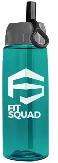 Flair Tritan® Bottle with Ring-Straw Lid (26 oz.) — view 2