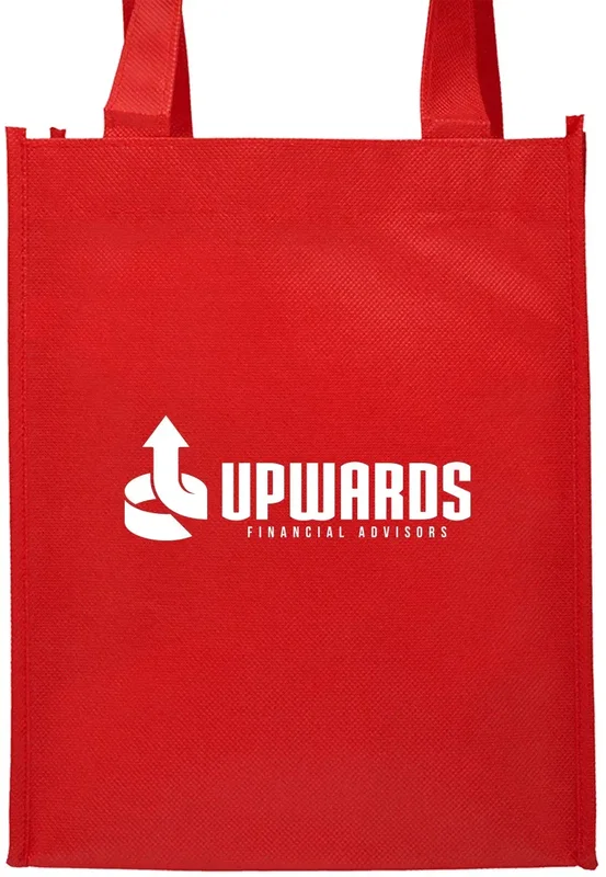 Custom Goodie Non-Woven Gift Bags with 1 Color Imprint — view 3