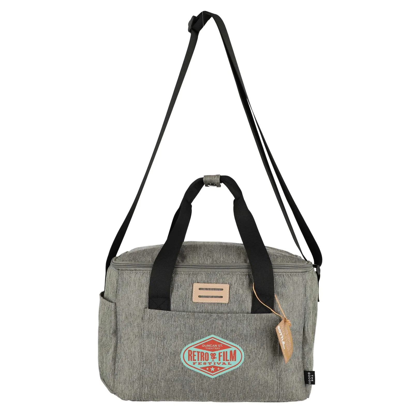 Custom Branded Recycled Cooler Bag - 12 Can Capacity — view 6