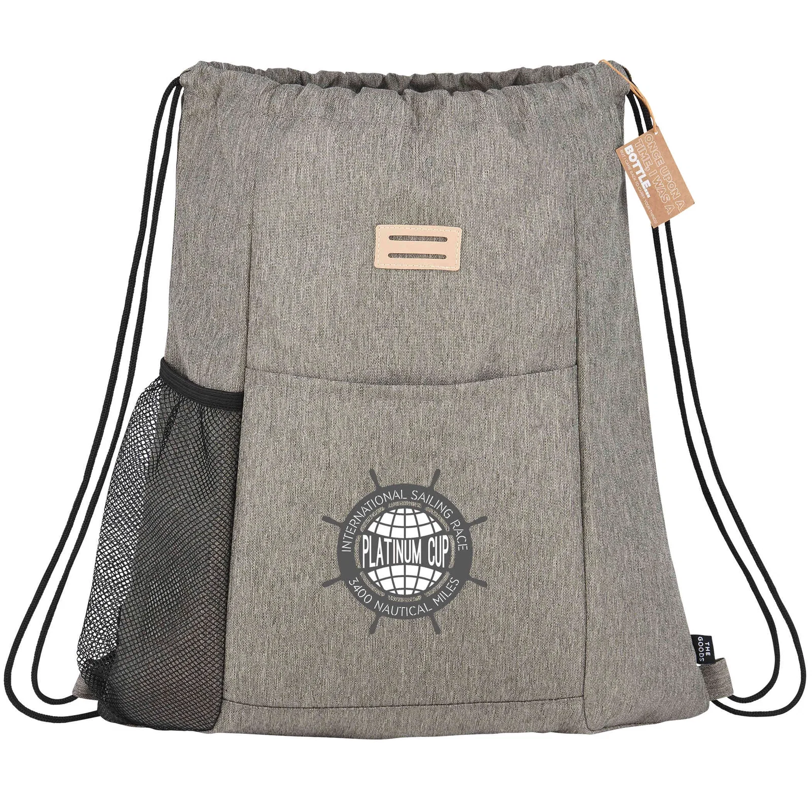 Custom EcoSmart Drawstring Bag — view 7