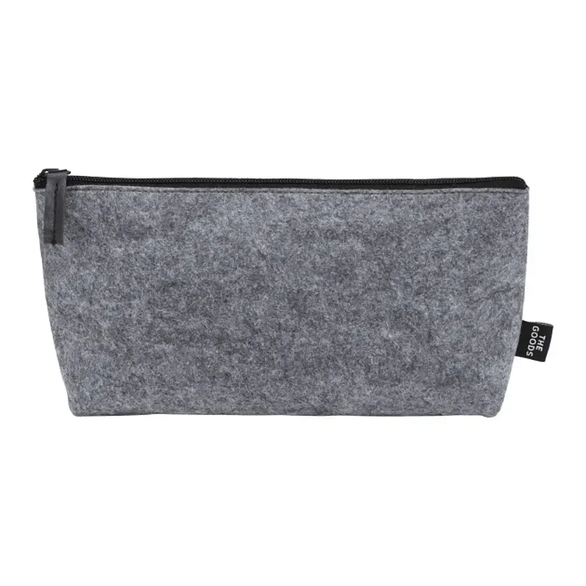 The Goods Recycled Felt Zippered Pouch — view 4