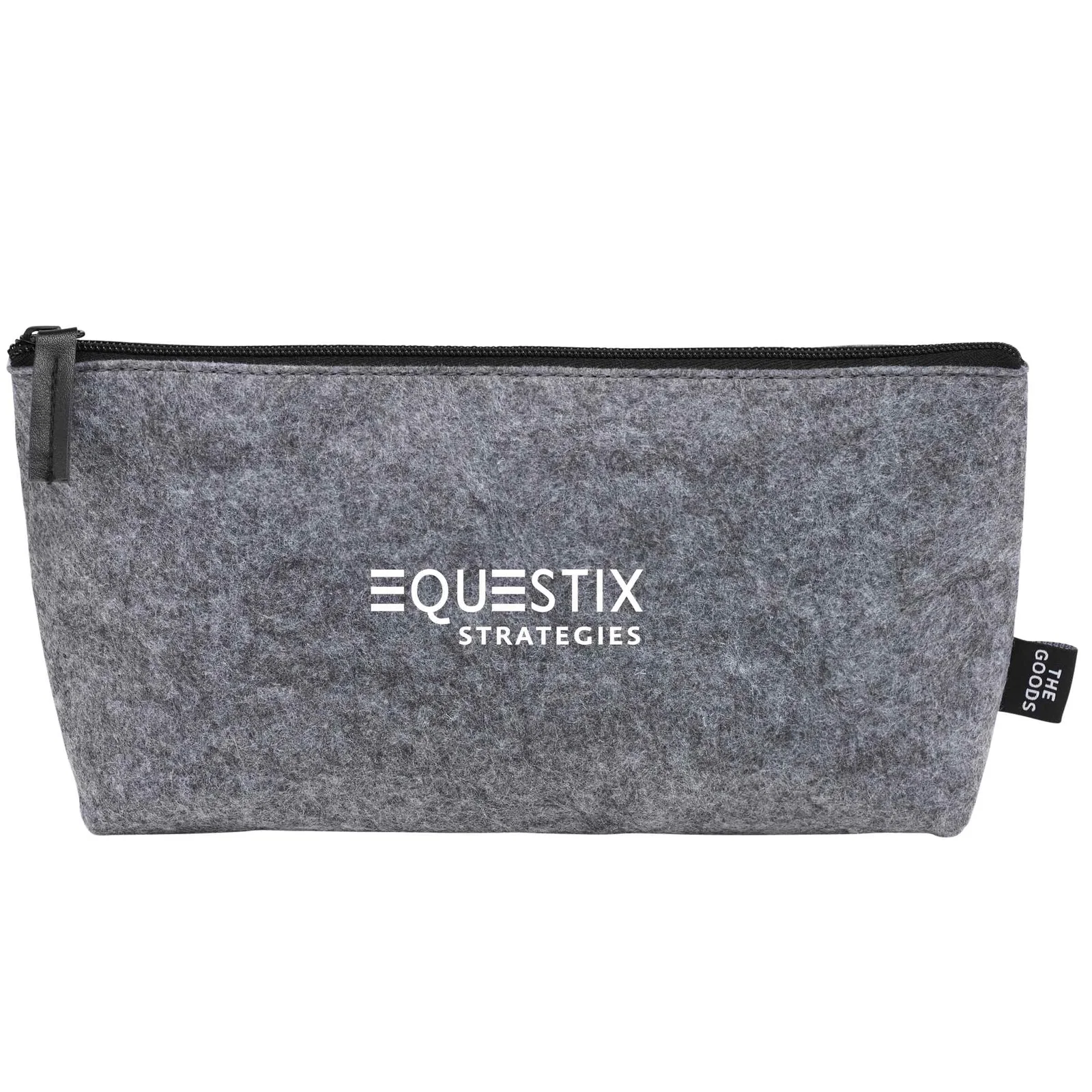 The Goods Recycled Felt Zippered Pouch — view 5