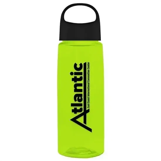 The LogoFlair - 26 oz. Custom Transparent Flair Bottle