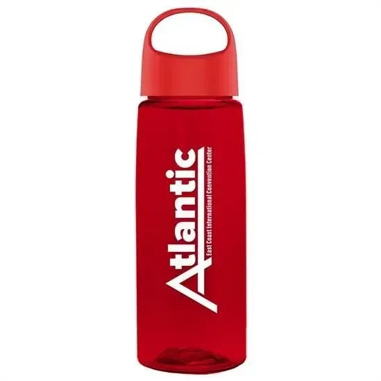 The LogoFlair - 26 oz. Custom Transparent Flair Bottle — view 24