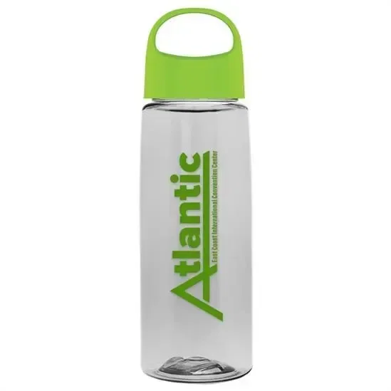 The LogoFlair - 26 oz. Custom Transparent Flair Bottle — view 32