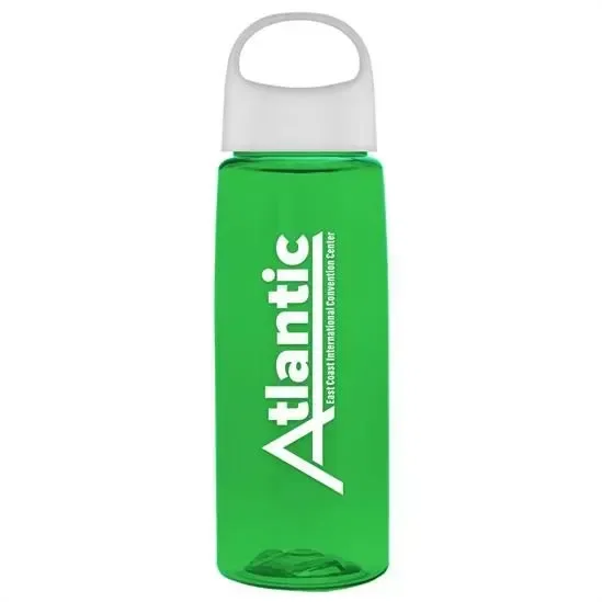 The LogoFlair - 26 oz. Custom Transparent Flair Bottle — view 4